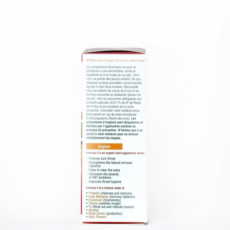 Spray gorge Immuno4 - 20ml LABORATOIRE MINT-e