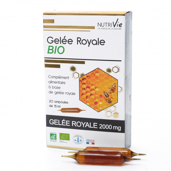 Ampoule gelee royale NUTRIVIE